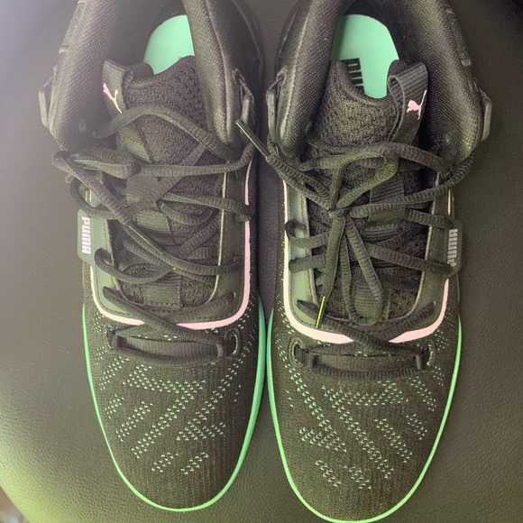 Puma Men's Legacy - Black Teal Green - Picture 3 of 4